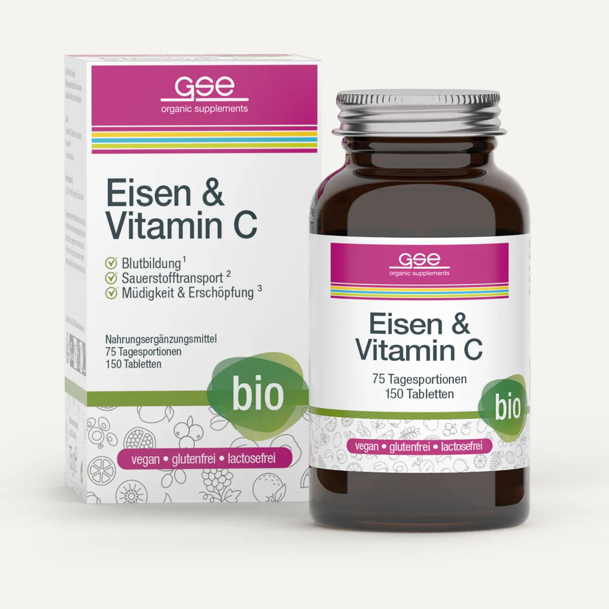 Järn- & C-vitaminkomplex (ekologisk)