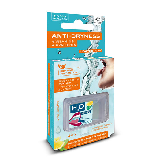 H2O Anti-tørhedsstrimler - Citron